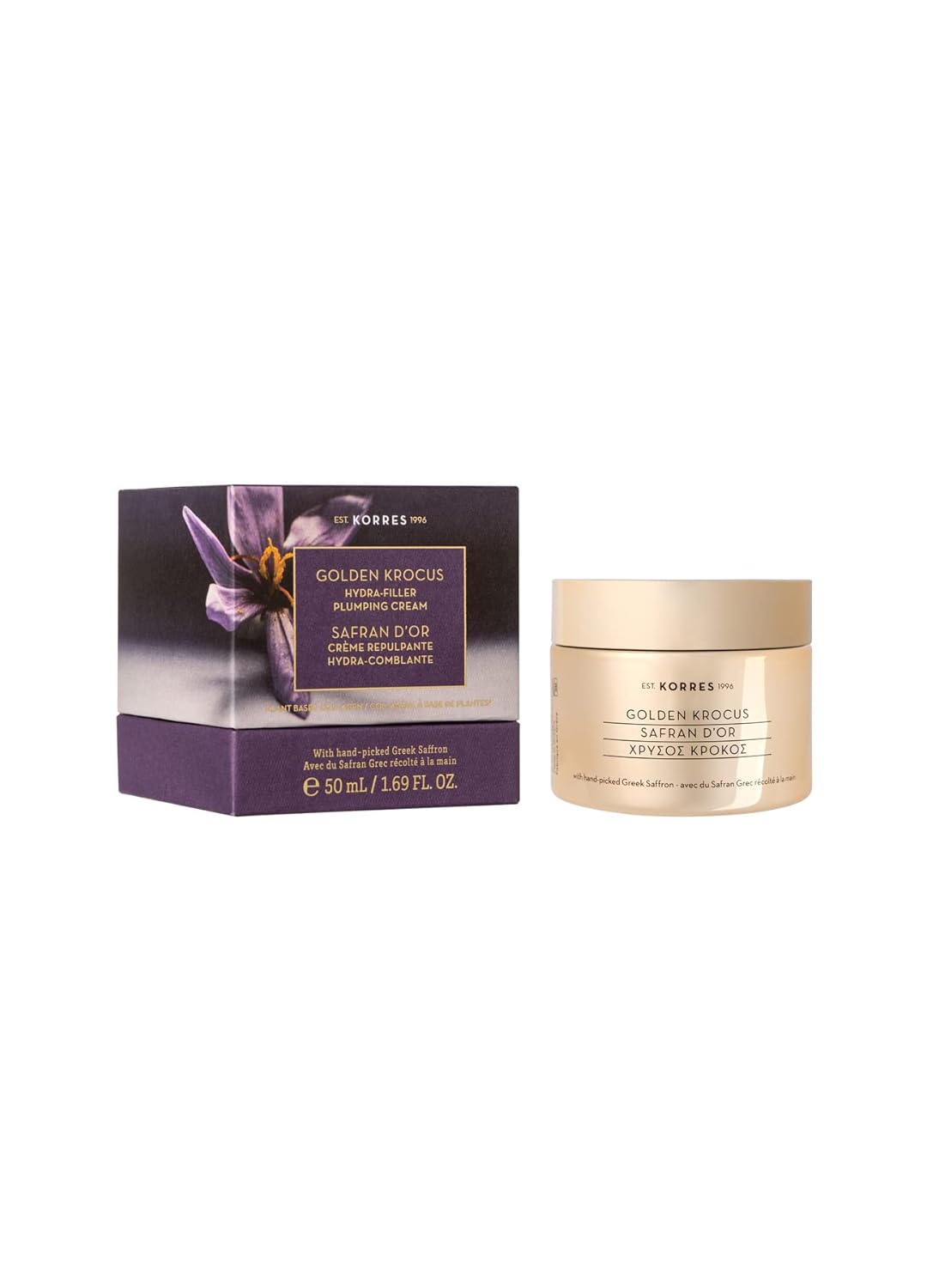 Korres Golden Krocus Hydra-Filler Plumping Cream 50 mL / 1.69 FL. OZ