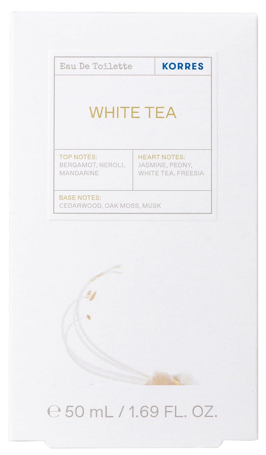 Korres White Tea Eau De Toilette 50 mL / 1.69 FL. OZ.