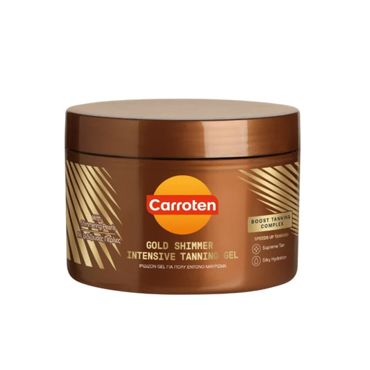 Carroten Gold Shimmer Intensive Tanning Gel SPF0 150 ml / 5 oz